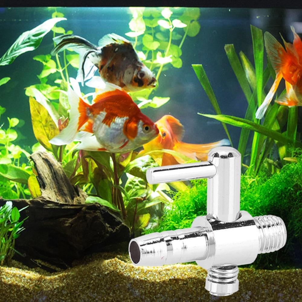 10PCS Set Thread Connection Fish Tank Accessory Flow Control Lever Air Flow Control Valve Aquarium
