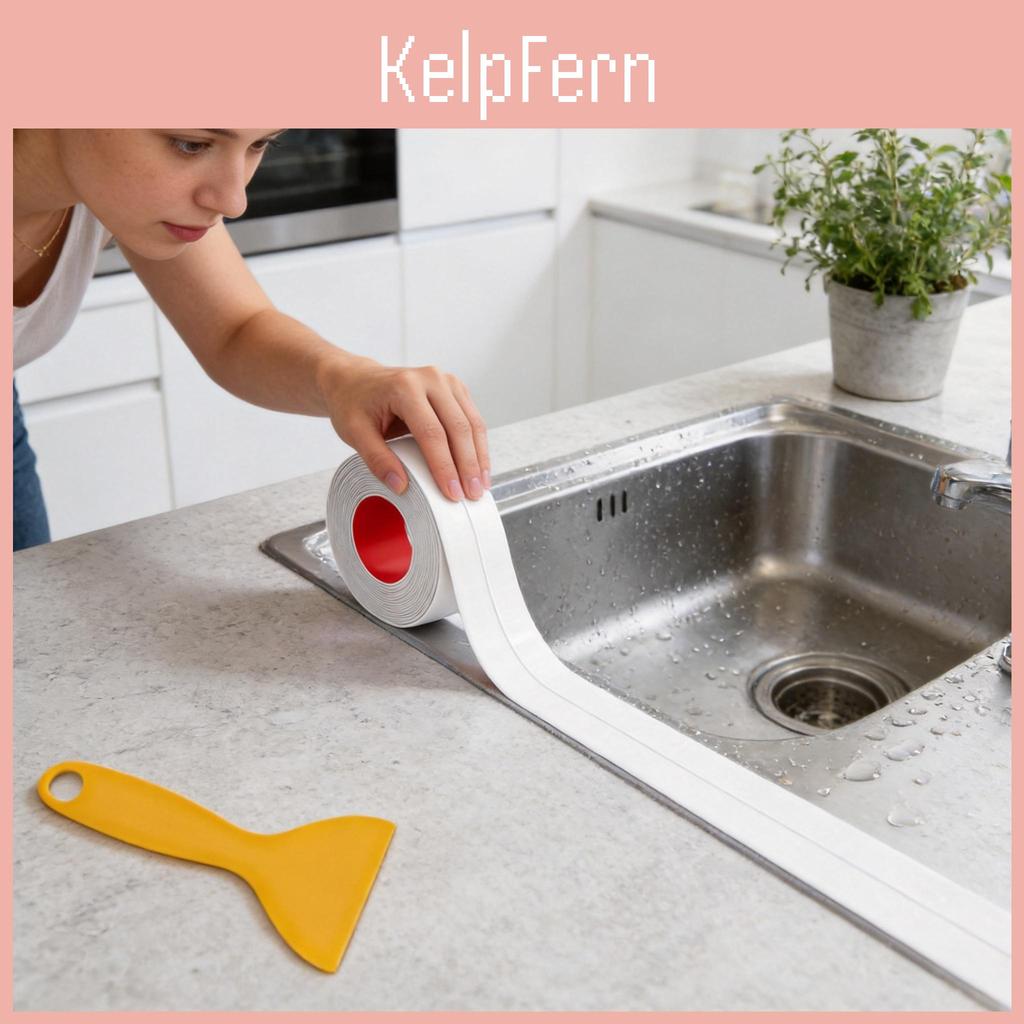 Pvc Waterproof Sealing Tape For Kitchen And Bathroom Edges With Self Adhesive Decoration