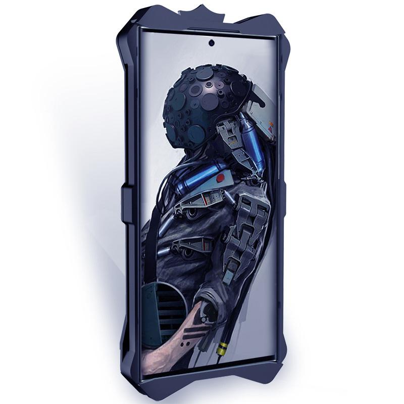For Samsung Galaxy S23 Ultra Armor Phone Case Aluminum Alloy Drop Protection Cover
