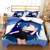 3D Gacha Life Beding Set Printed Bed Linen Set With Pilowcase Bed Soft Duvet Cover Soft Single Double Quen Super King-Sized Dimensionsd Dimensions