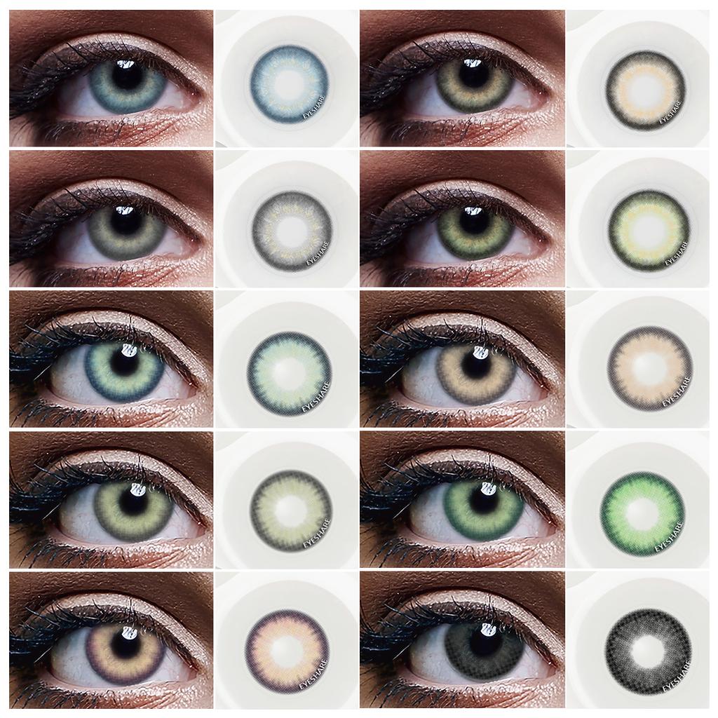 Buy EYESHARE 3 Tone Urban Cosmetic Color Contact Lens Yearly Use Lenses
