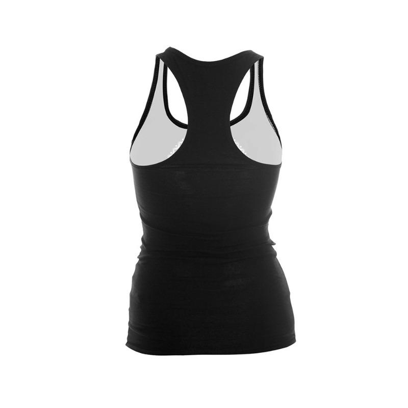 Halloween animal print hollow vest, digital print I-shaped vest, sports women's top