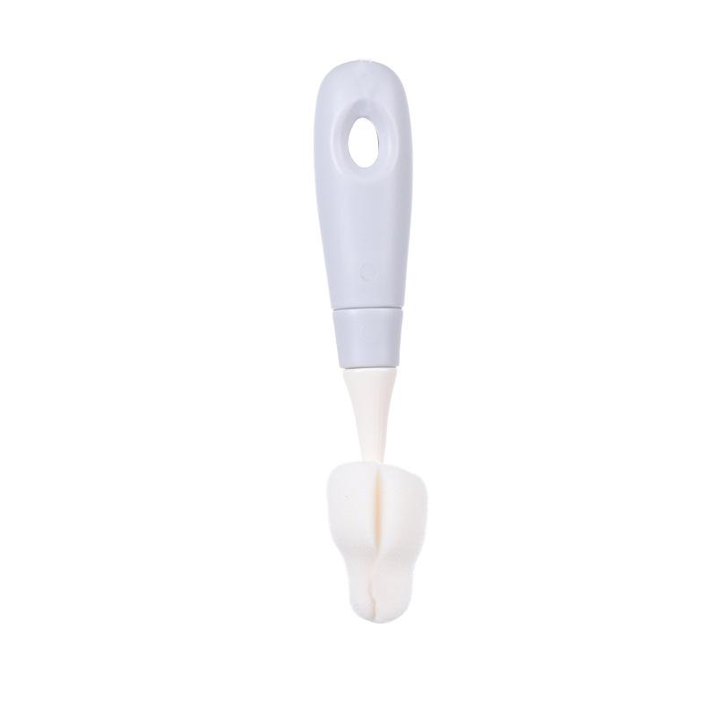 1 Stück All-in-One Babyflaschen-Reinigungsbürsten-Set Enthält Schwamm, Saugerbürste für Weithals, Flaschenbürste mit Strohhalmreiniger, Fütterungszubehör-Set