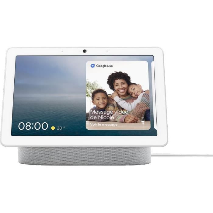 Google Nest Hub Max - Altoparlante intelligente - Grigio chiaro