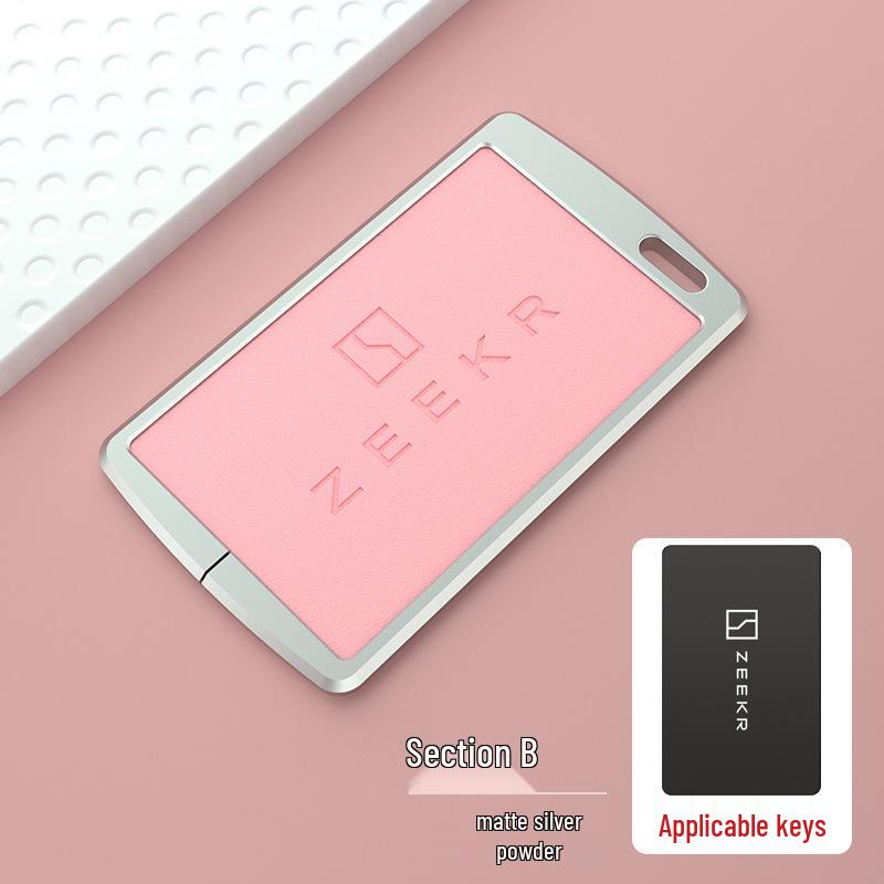 Zeekr 001 Bluetooth Key Case: Premium Metal Protective Shell for Men and Women