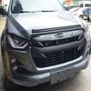 For Isuzu D-MAX DMAX    ABS BLACK Front Grille Grill Hood Decoration Cover front mesh Trim Exterior Accessories