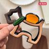 Cartoon Puppy Hair Clip Oil Painting Color Hair Gripper Creativity Hairpins Hair Accessories