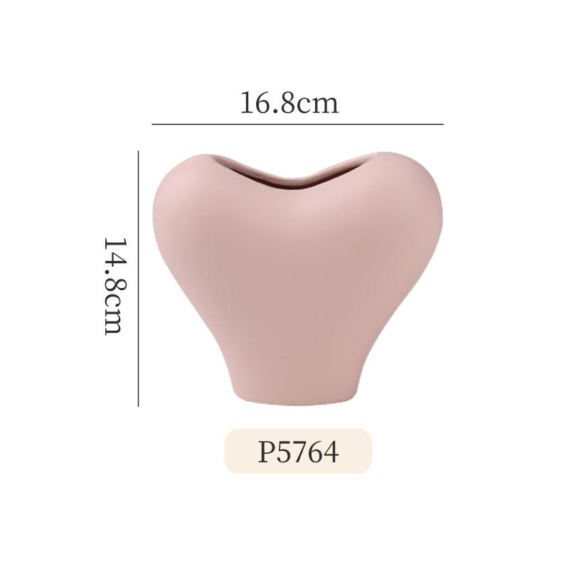 BRLove Vase Ceramic Vase Flower Arrangement Art Creativity Table Decoration Dried Flower Vase Modern Home Decoration AccessoriesEY