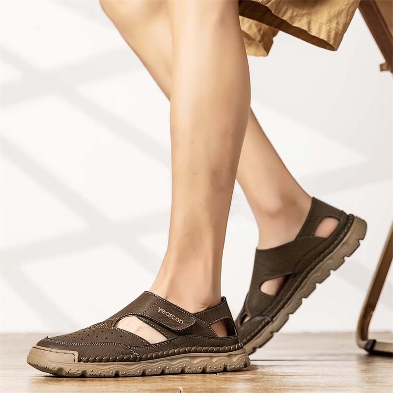YEARCON Men's Breathable Outdoor Sports Sandals