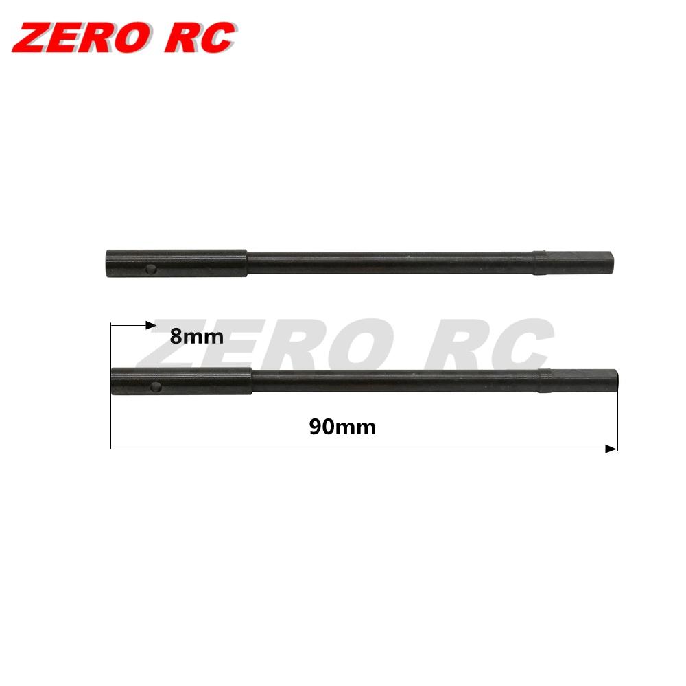 Heavy Duty Universal Front Rear Joint Axle CVD Drive Shaft Dogbone Portal Output Gear For 1/10 Axial SCX10 Metal Portal Axles