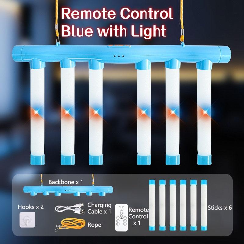 Reflex Drop Sticks Challenge Game with Remote Control 3 Speed Modes Hand-Eye Coordination & Reaction Training Toy Kids Adults