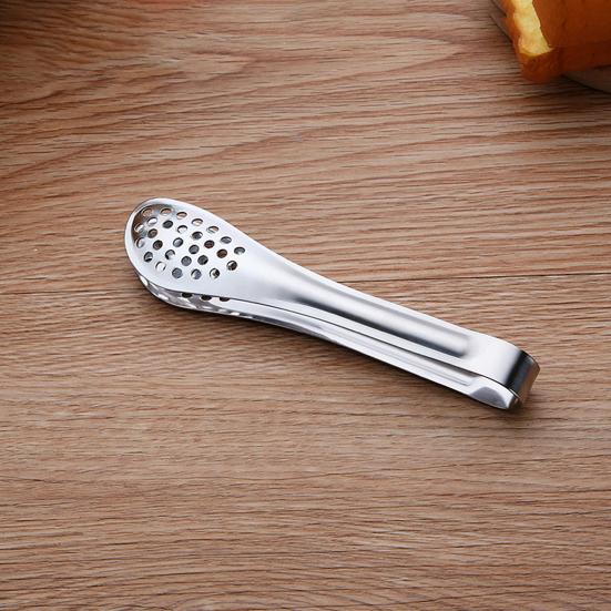 Food Clip Wear Resistant Rustless Stainless Steel Kitchen Utensils Clamp for Kitchen