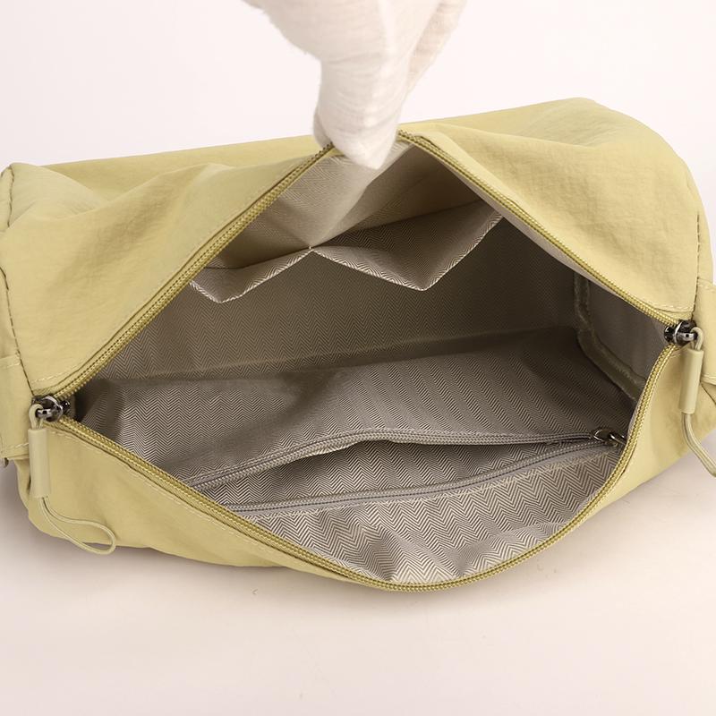 Women's Shoulder Bag Large Capacity Messenger Bag Solid Color Crossbody Bag