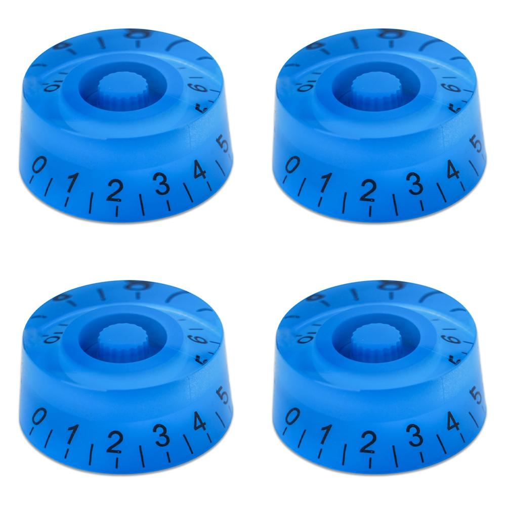 4pcs Guitar Volume Knobs Top Hat Knobs Speed Volume Tone Pedal Control Knobs for Electric Guitar Bass 29 Colors