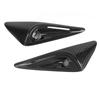 2PCS Car  Side Mudguard Camera Vent Cover Trim Carbon Fiber UV Resistant Replacement For Tesla Model S 2025+