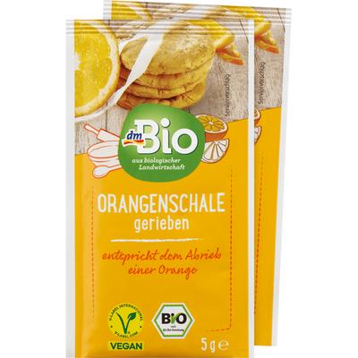 dmBio Zeste d'orange râpé 2x5g, 10g