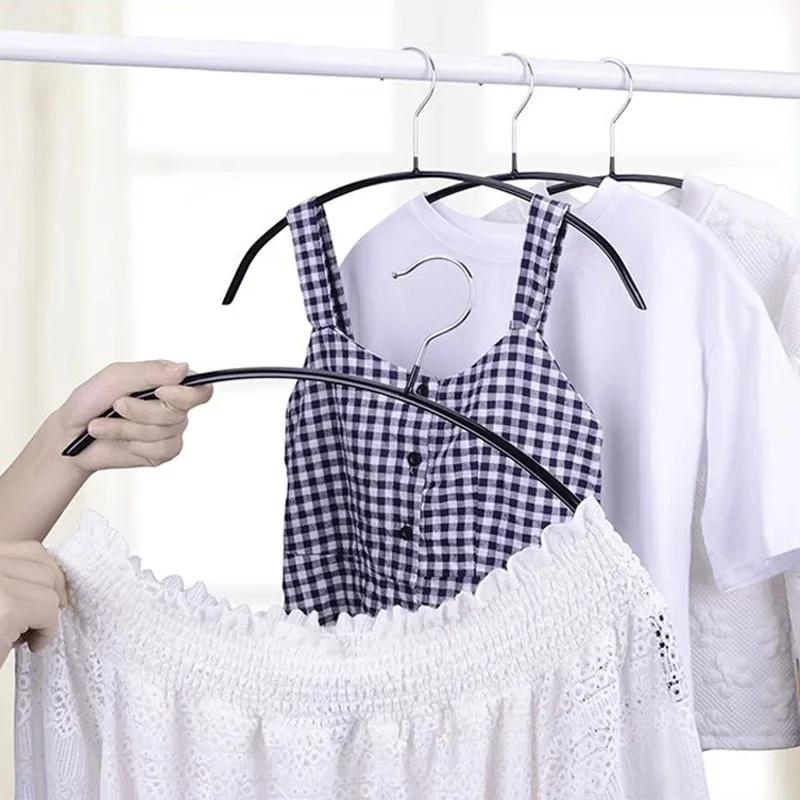 Bottomless Clothes Hanger Non-slip Drying Rack Household Thickened Simple Multifunctional Suit Outdoor Clothing Dry Accessories