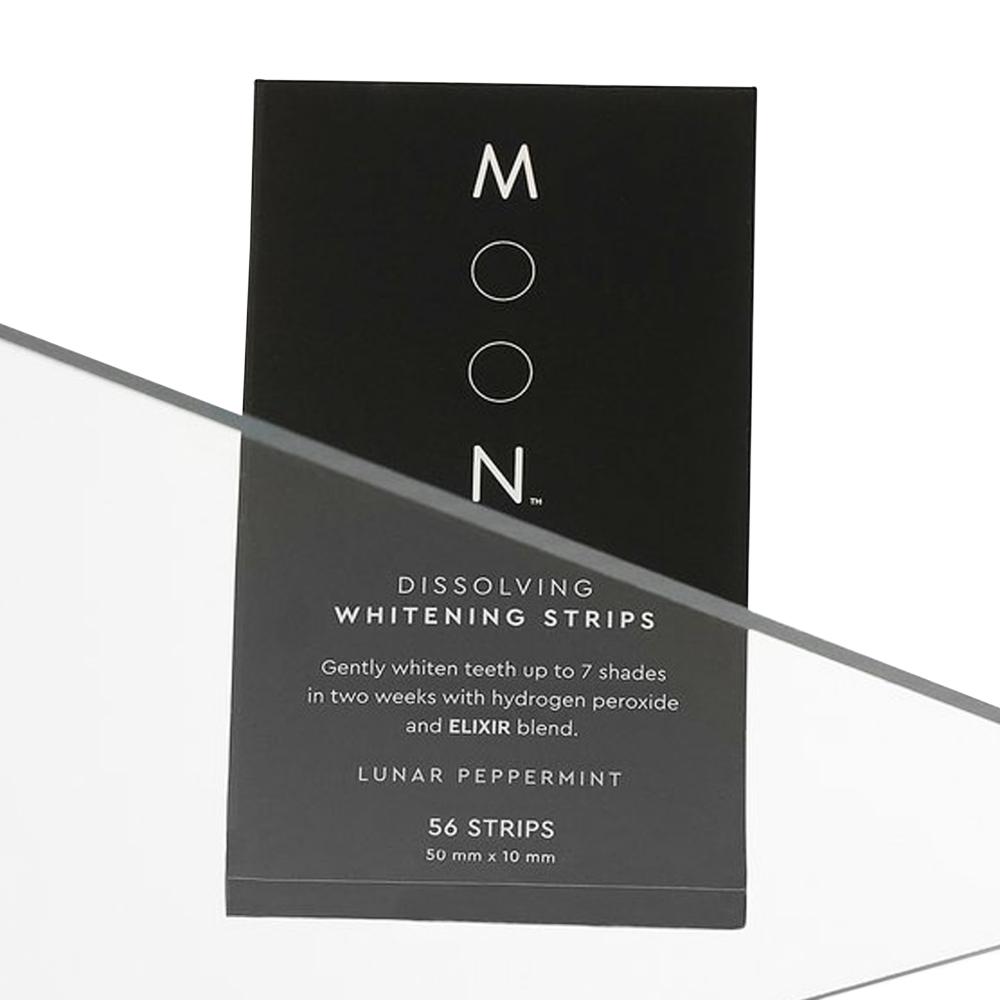 Moon Dissolving Teeth Whitening Strips   Gentle At Home Whitening 56 Ct