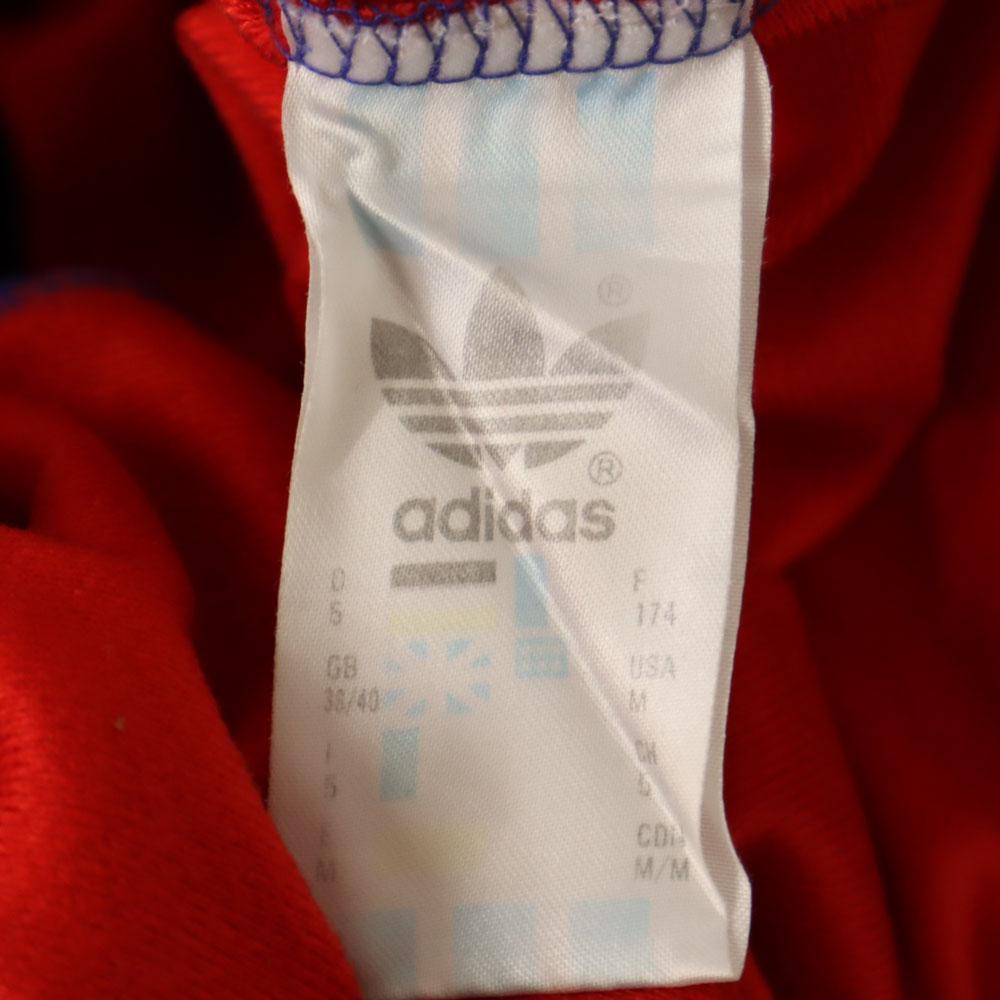 adidas 80s Vintage International Flag Tag, Multicolor Trefoil logo Track jacket Men's Used