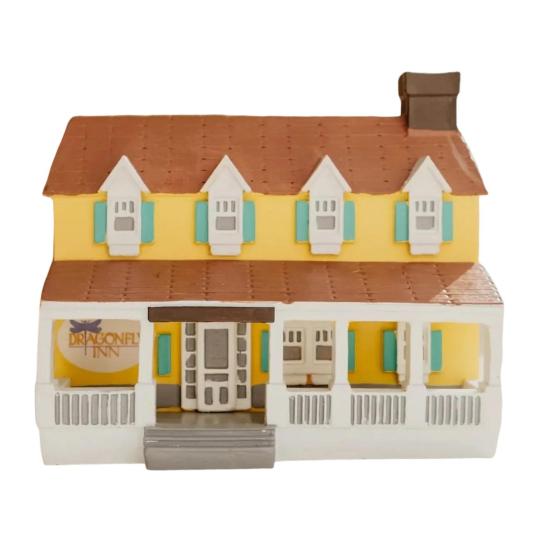 

Курильница для благовоний Gilmore House Dragonfly Inn Resin Cottage Подставка для благовоний в стиле Гилмор для домашнего декора жёлтый