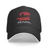Ayrtons Sennas Baseball Cap Car Logo Racing Couple Women Design Hip Hop Hats  Y2k Cool Hiking Fishing High Quality Snapback Cap