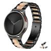 Pulseira de metal + resina de 20mm 22mm para samsung galaxy watch 5 pro 4 3 pulseira clássica 40mm 44mm 42mm 46mm 45mm active 2