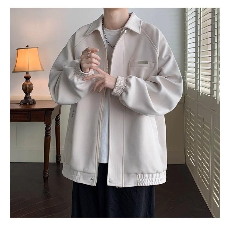 Alleskombinierbare Jacke Jungen Neu Frühling Herbst High-End Modemarke Jugend Locker Lässig Stehkragen