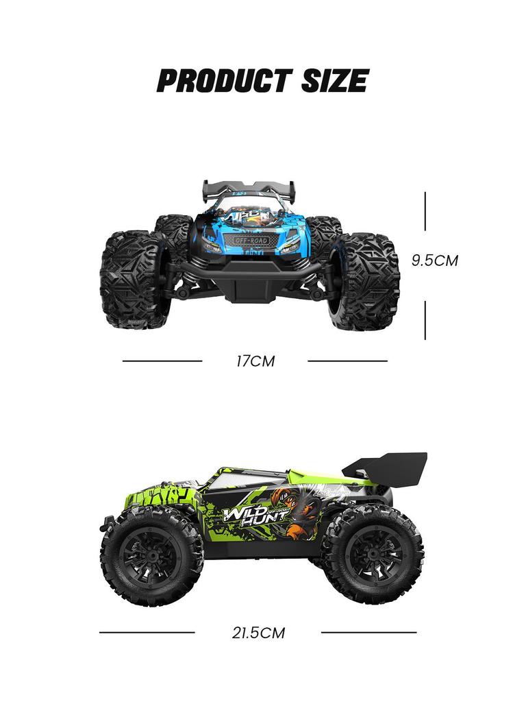 1:20 Two-Wheel Drive Remote Control Climbing Car: High-Speed 2.4G Model RC Toy for Kids