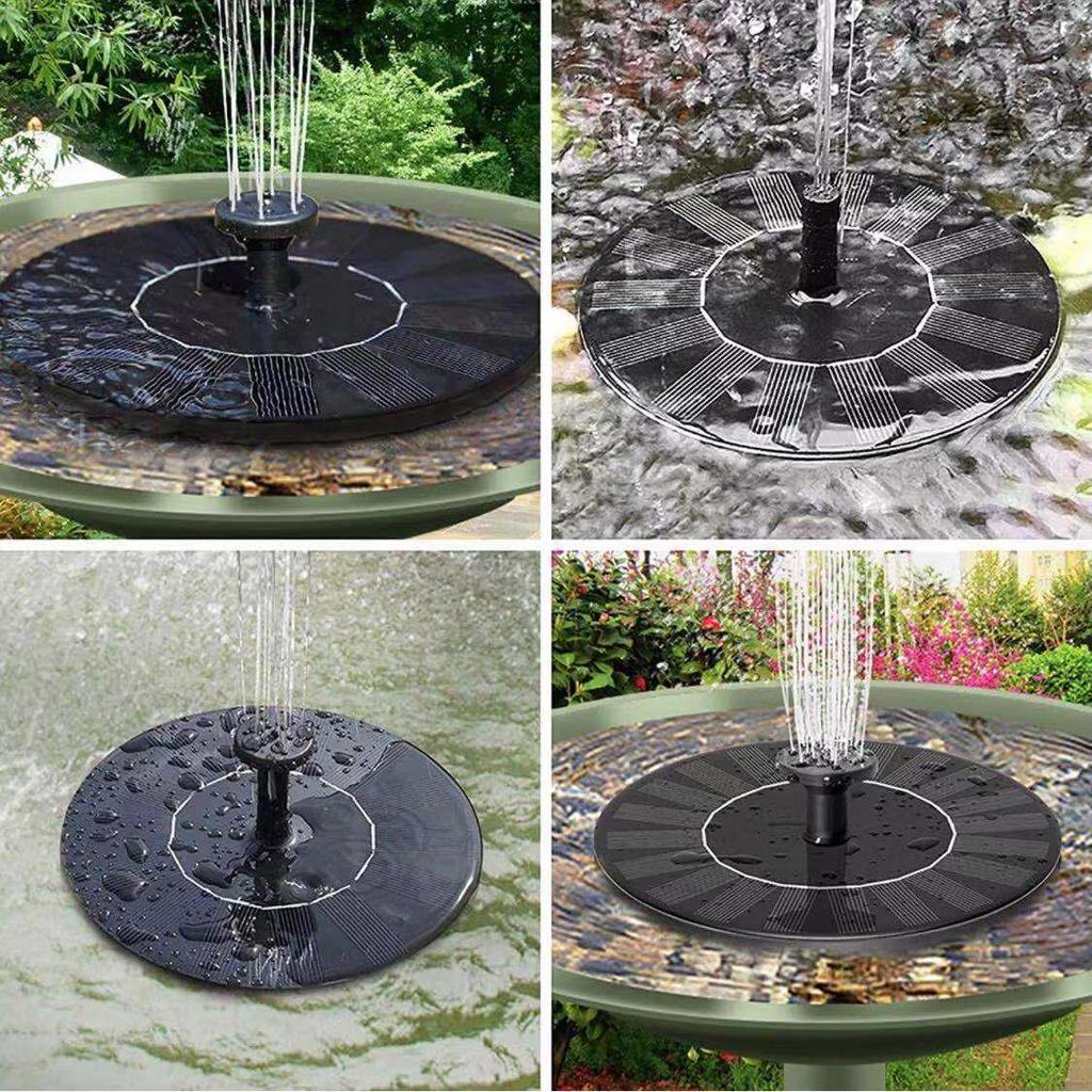 High-Power Solar Floating Pond Fountain for Oxygenation