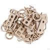 50 Pieces Blank Wood Bike Ship Car Train Plane Wooden Shapes Plaque Embellishment Tags for Kids
