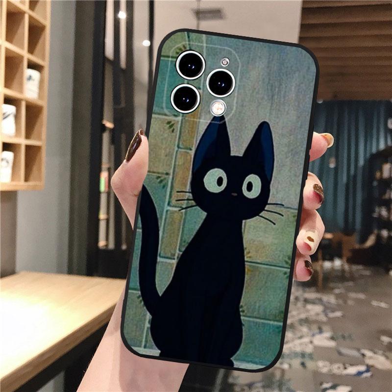 Black Cat Phone Case For Iphone 15 14 Pro Max 13 12 11 Pro Max XSMax XR 12 13 Mini 14 Plus