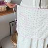 Hemming Canvas Korean Floral Apron Cafe