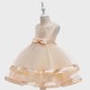 2024 Beaded Princess Tutu Dress for Girls - Flower Girl Wedding Attire
