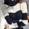 Rellawear Women Baillin Snow Polo Knit Top Mq241218
