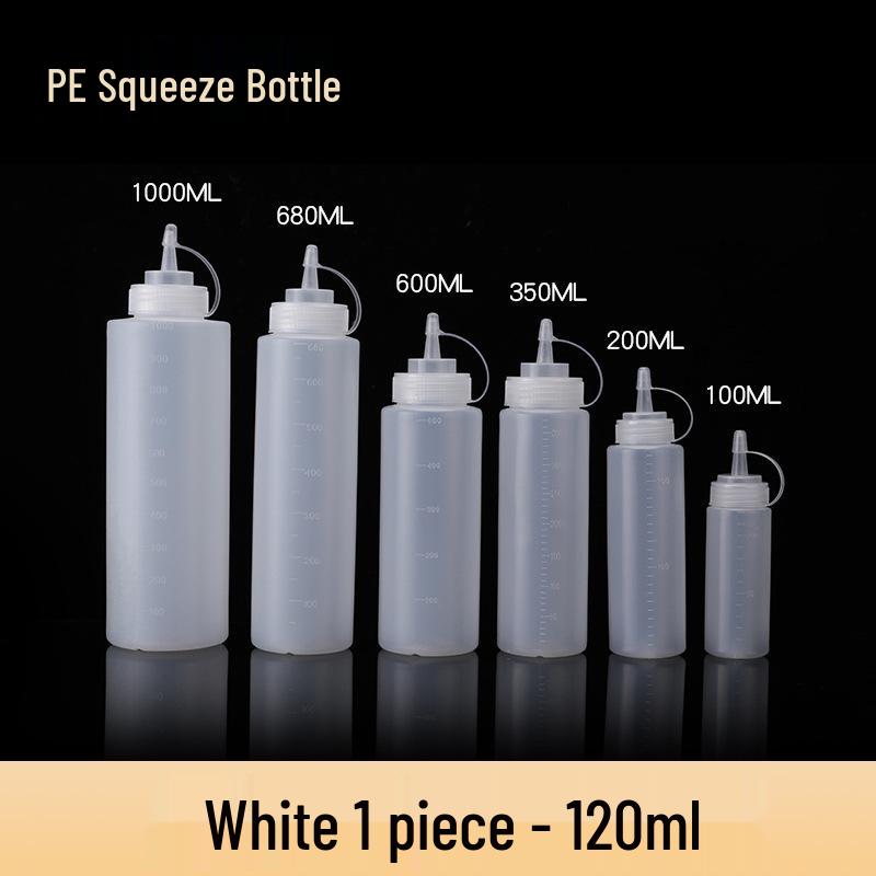 

Leak-Proof Multi-Functional Squeeze Bottle for Sauces, Oils, and Dressings