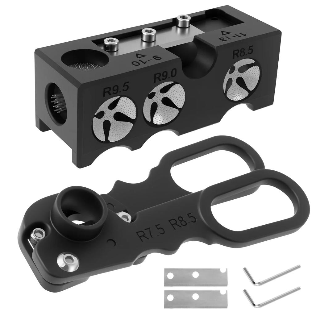 11 In 1 Billiard Cue Head Shaper Multi-function Billiard Grinder Snooker Pool Cue Tip Cutting Repair Tool Billiard Accessories