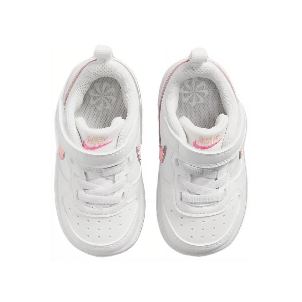 Nike Court Borough Low top Toddler Shoes White Pink Infant And Toddler DV5458-111