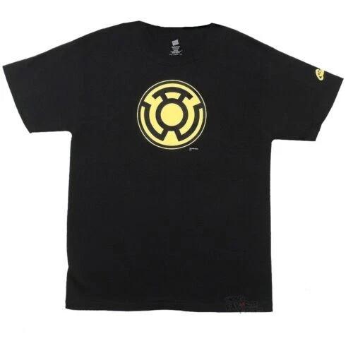 Green Lantern Sinestro Corps Symbol DC Comics Adult T-Shirt L