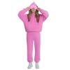 2025 Autumn/Winter Raglan Sleeve Sweatshirt & Zipper Pocket Long Pants Set