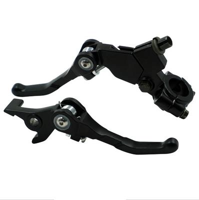 1 Pair 22mm 7/8 Inch Handlebar Clutch Brake Lever For Most Dirt Pit Bike