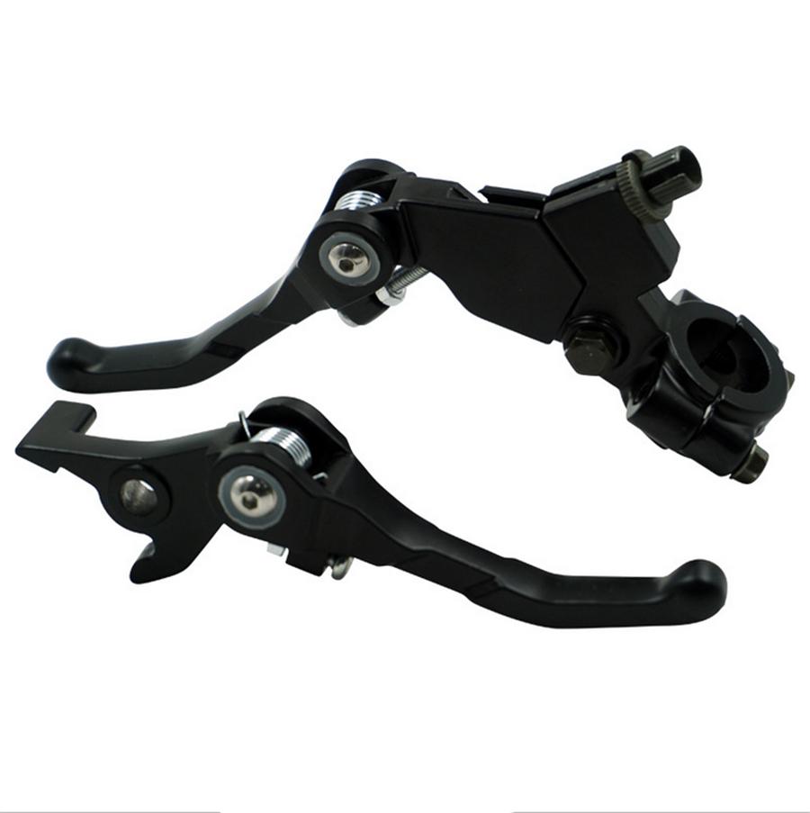

1 Pair 22mm 7/8 Inch Handlebar Clutch Brake Lever For Most Dirt Pit Bike