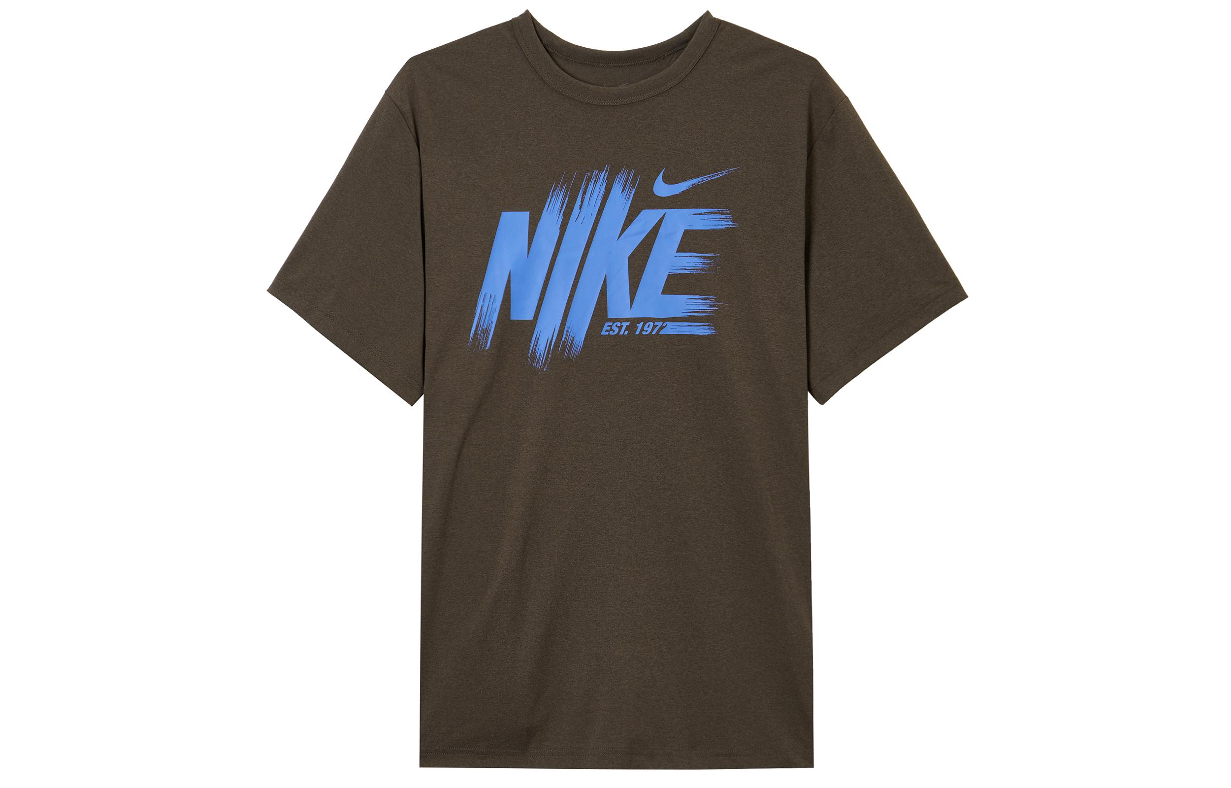 Мужские футболки Nike HV0382 237 С круглым вырезом Тонкие HV0382-237 L