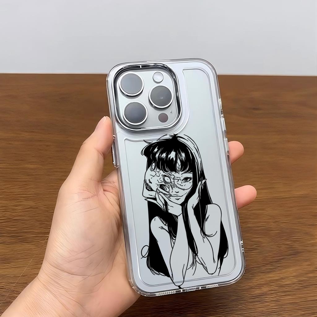 New comics Junji Ito horror Hot Anime Phone Case For iPhone 17 Air 16 e 15 14 13 12 11 Pro Max Plus SE 2020 2022 Soft Cover