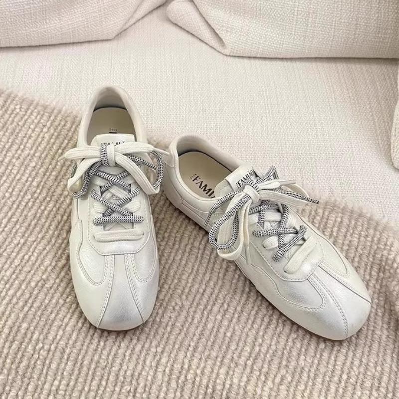 College style retro color matching flat bottom women's new fashion versatile comfortable and lightweight