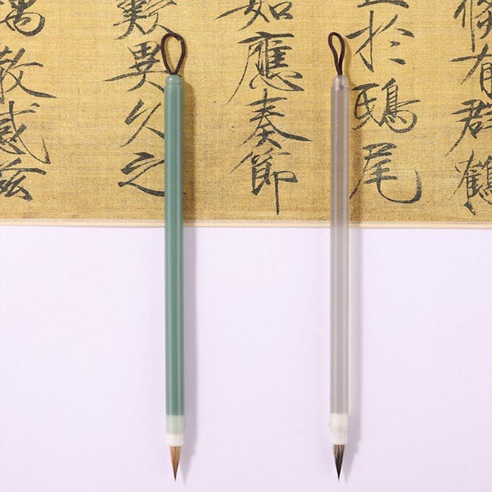 Crisperding Hook Line Fine Paint Brush Slender Gold Script Writing Brush  Student