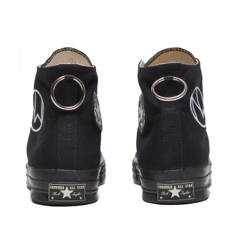 Converse 1970s Comfortable and Versatile High Top Espadrilles Unisex Black