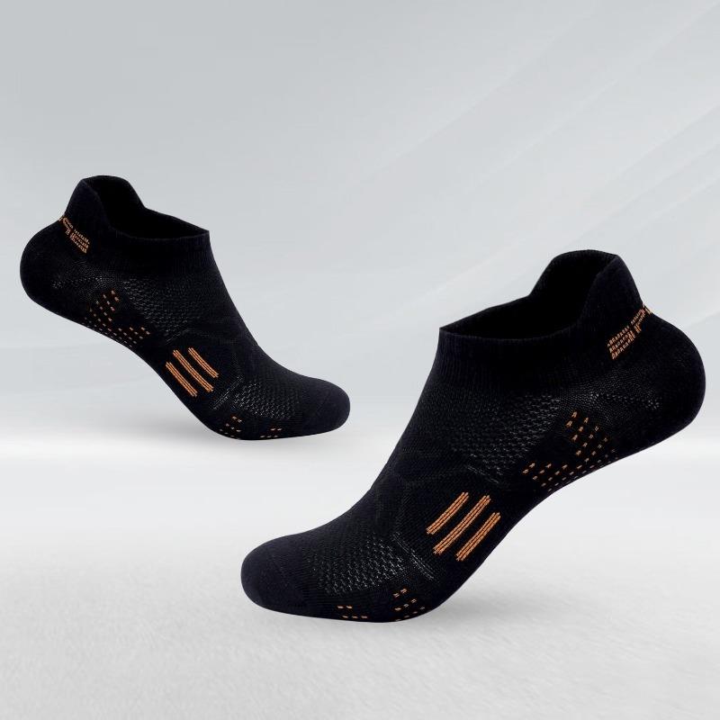 2 Pairs Ankle Women Running and Fitness Socks Moisture-Wicking and Breathable Crew Socks for Outdoor Sports