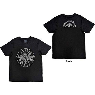 Guns N' Roses - Klassisches Kugel-Mono-T-Shirt (T-Shirt)