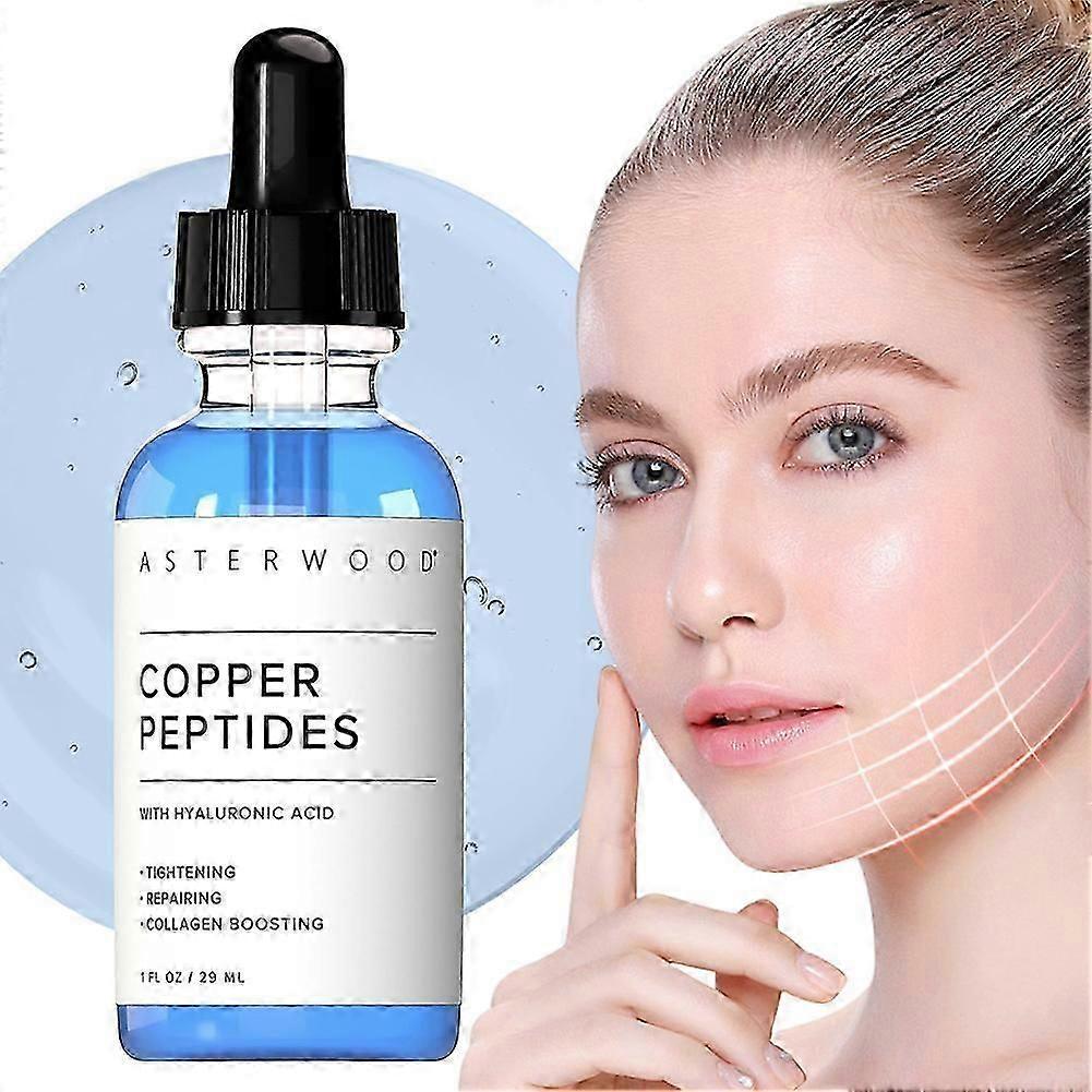 Copper Peptide + Hyaluronic Acid Facial Serum, 30 ml