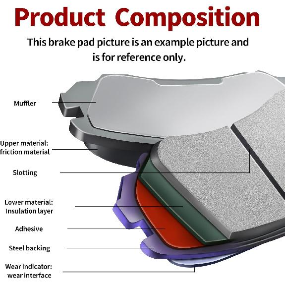 Road Passion Brake Pads Kits Compatible with Kawasaki Vulcan S EN650 EN 650 ABS 2017 2018 2019 2020 2021 2022 Kawasaki Vulcan S EN650 EN 650 ABS Cafe